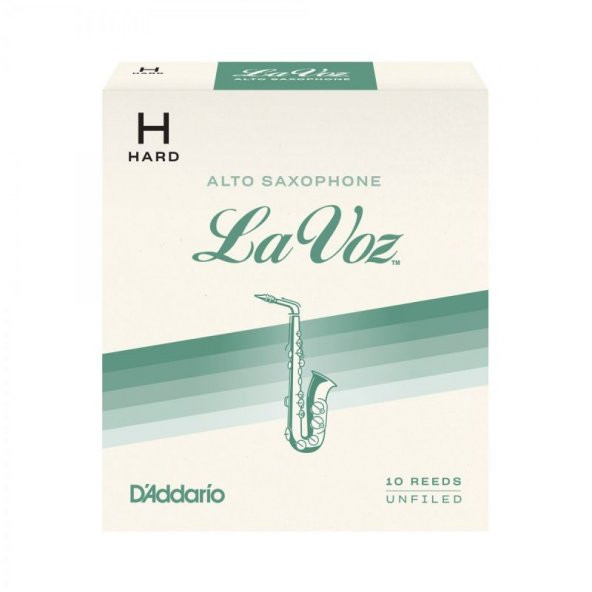 D\'Addario Woodwinds La Voz RJC10HD Alto Saksafon Kamışı Hard - 2