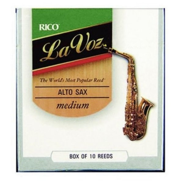 D\'Addario Woodwinds La Voz RJC10MD Alto Saksafon Kamışı Medium