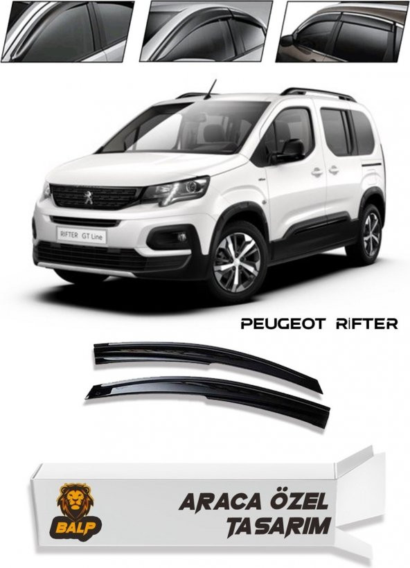 Peugeot Rifter Cam Rüzgarlığı 2-Lİ