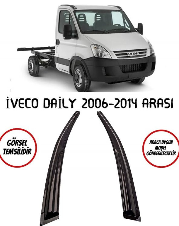 İveco Daily Cam Rüzgarlığı 2li Takım 2006 - 2014