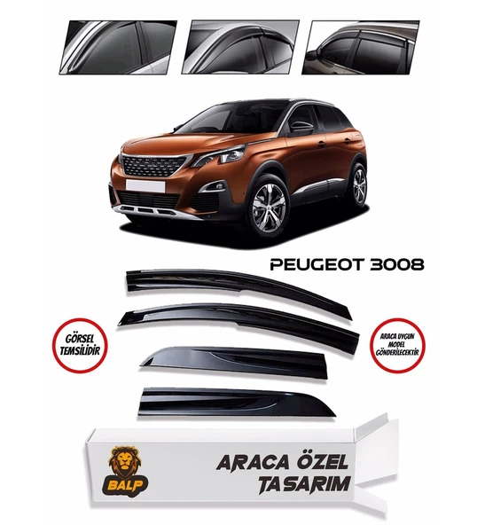 Peugeot 3008 Cam Rüzgarlığı 2016-2020 Arası