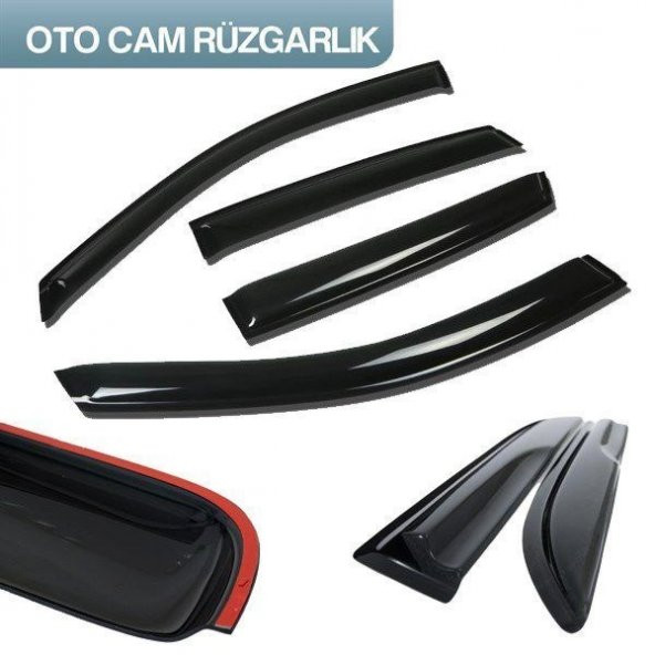 Toyota Avensis Cam Rüzgarlığı 4lü 1997-2002 Arası
