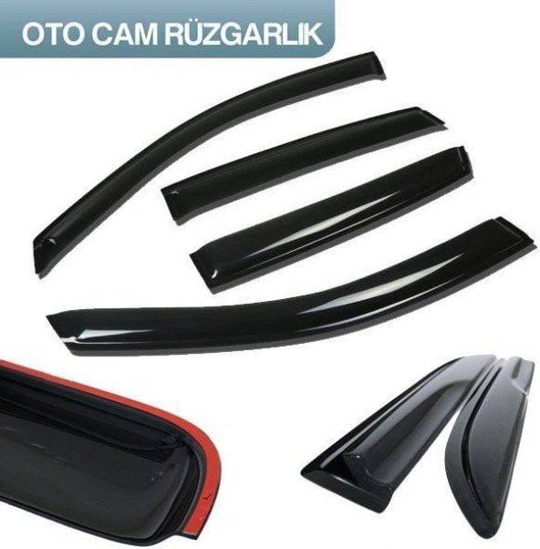 Volkswagen Passat Cam Rüzgarlığı 4lü 1996-2005 Arası - 2