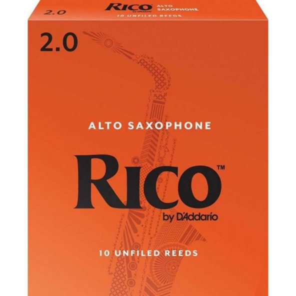 DAddario Woodwinds Rico RJA1020 Alto Saksafon Kamışı No:2