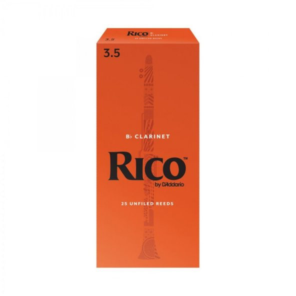 Rico RCA2535 Sib Klarnet Kamışı (25'li) No:3,5 - 2