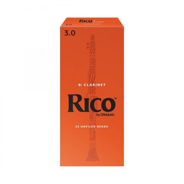 Rico RCA2530 Sib Klarnet Kamışı (25'li) No:2 - 2