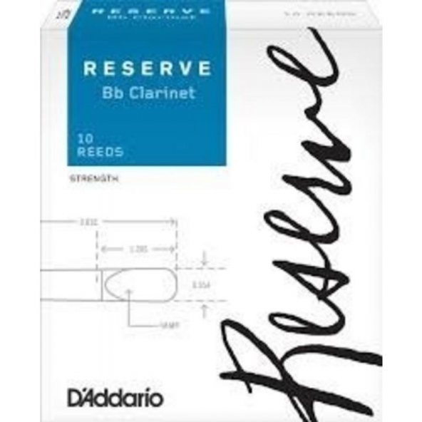D\'Addario Woodwinds Reserve DCR1020 Sib Klarnet Kamışı No:2