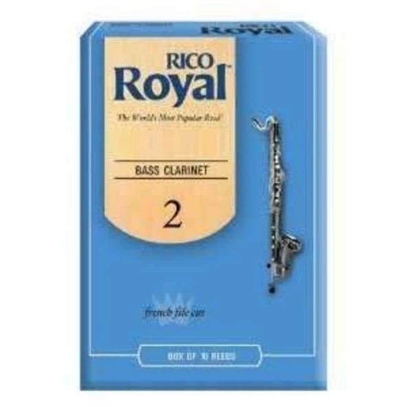 D\'Addario Woodwinds Royal REB1020 Bas Klarnet Kamışı No:2