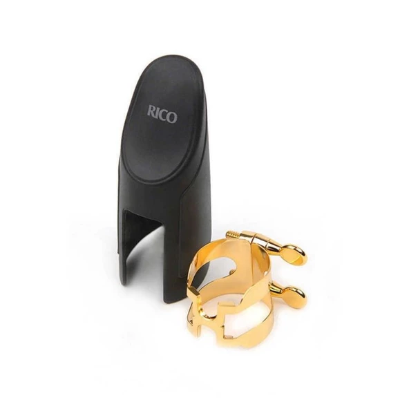 D\'Addario Woodwinds Rico H-Gold Alto Saksafon Bek Bilezik ve Kapak Seti