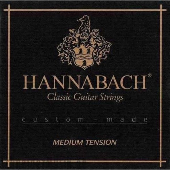 Hannabach 7287MT Klasik Gitar 3&#39lü Bas Tel Seti ürün görseli 1