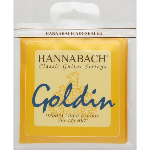 Hannabach Goldin 725 MHT Klasik Gitar Teli ürün görseli 1