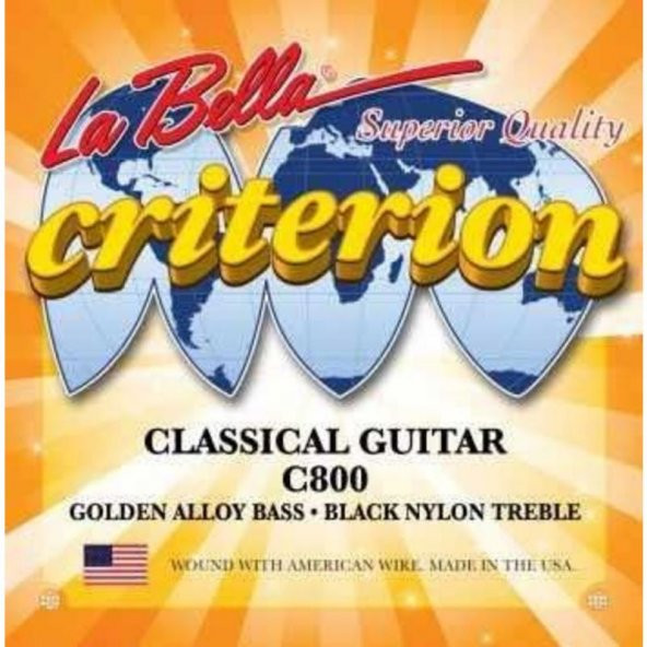 La Bella C800 Klasik Gitar Teli