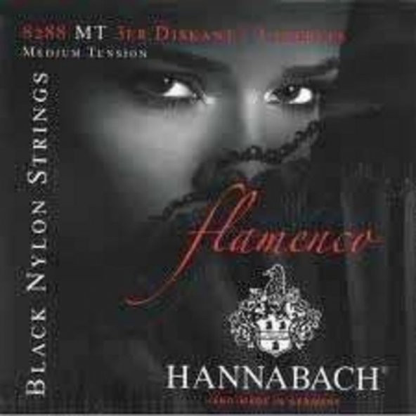 Hannabach 8288 MT Flamenko Gitar Teli (Alt 3lü Set) - 1