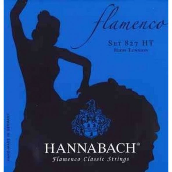 Hannabach 8278 HT Flamenko Gitar Teli (Alt 3lü Set) ürün görseli 1