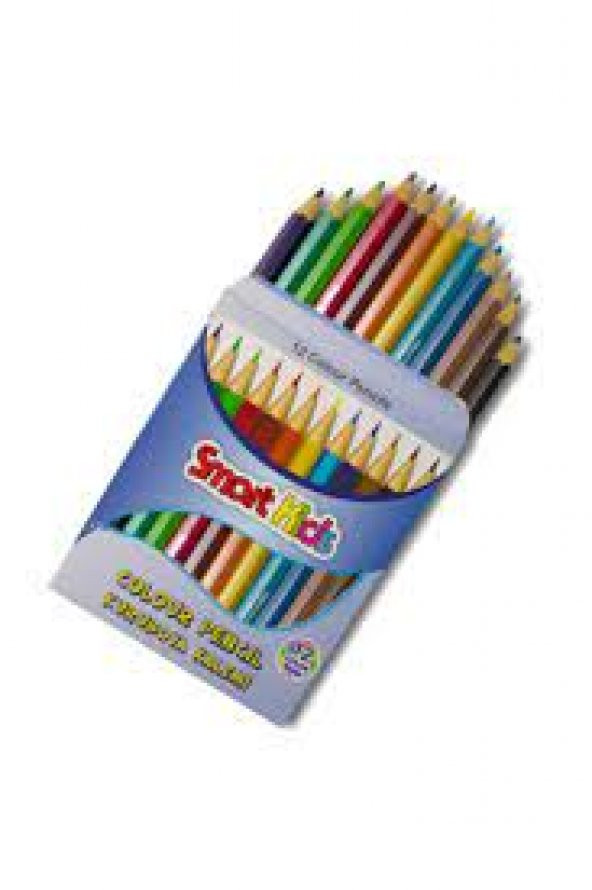 GLOBOX SMART KIDS JUMBO 12 Lİ KURU BOYA - 1