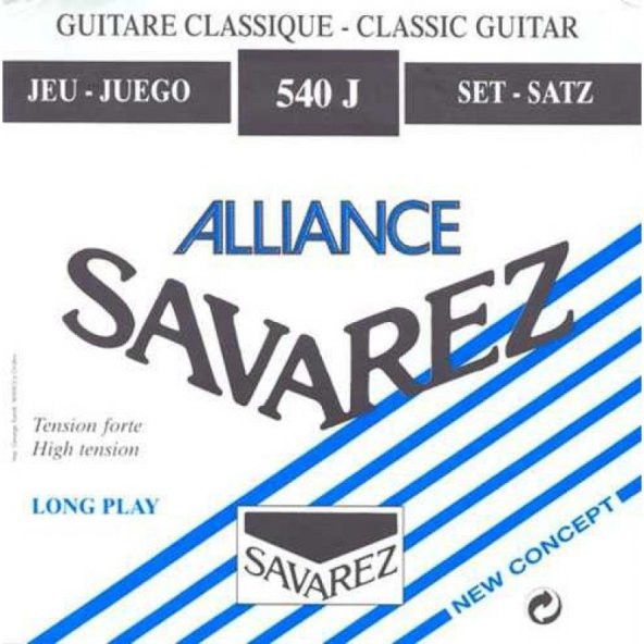 Savarez Alliance/Ht Blue Forte Tansiyon Klasik Gitar Teli