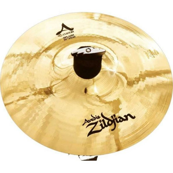 Zildjian A Custom 10 Inc Splash Finish Brilliant Zil ürün görseli 1