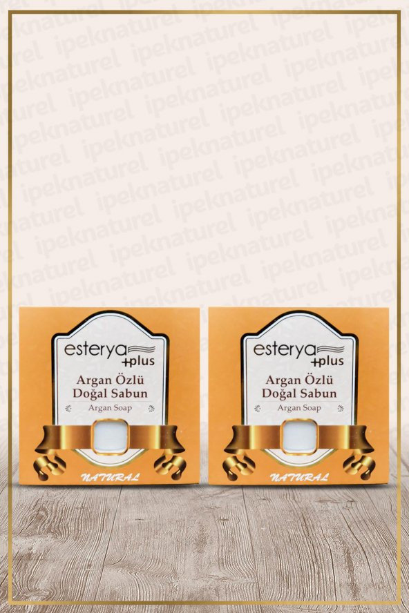 Argan Özlü Doğal Sabun 125 gr 2li Set