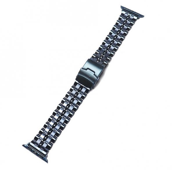 Apple Watch 7 38mm Şık Tasarımlı Renkli  KRD-54 Metal Kordon - 7