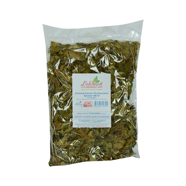 LokmanAVM Cinnema Gurmar Otu Gymnema Sylvestr 100 Gr Paket - 2