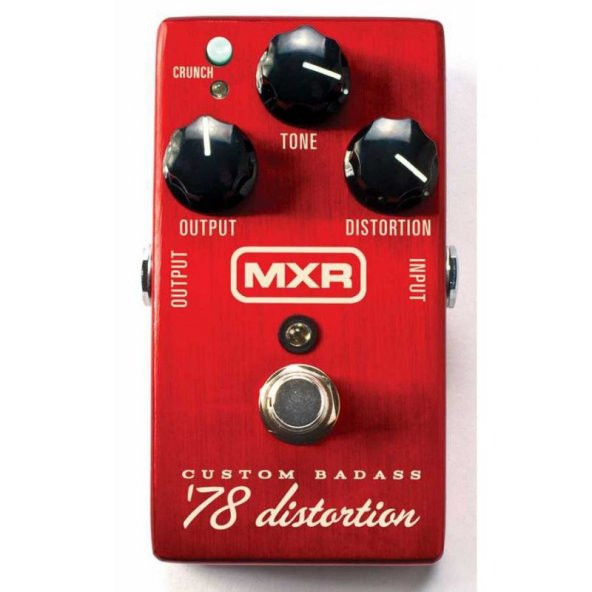 MXR M78 Custom Badass 78 Distortion Pedalı ürün görseli 1