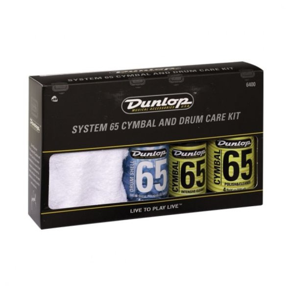 Jim Dunlop 6400 Zil Ve Davul Temizleme Seti - 1