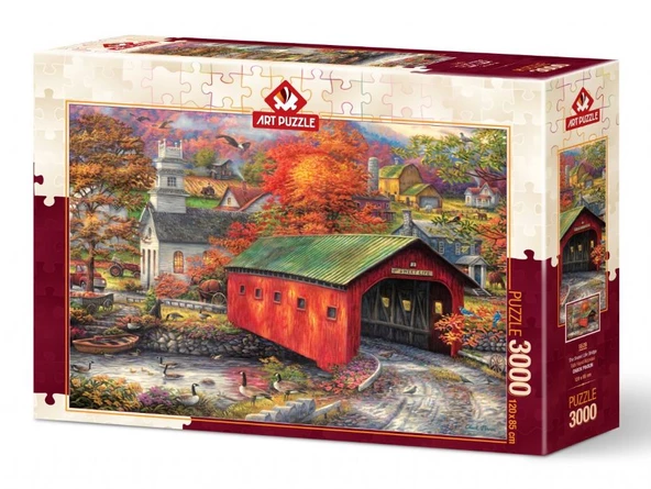 Art Puzzle Tatlı Hayat Köprüsü 3000 Parça Puzzle ürün görseli
