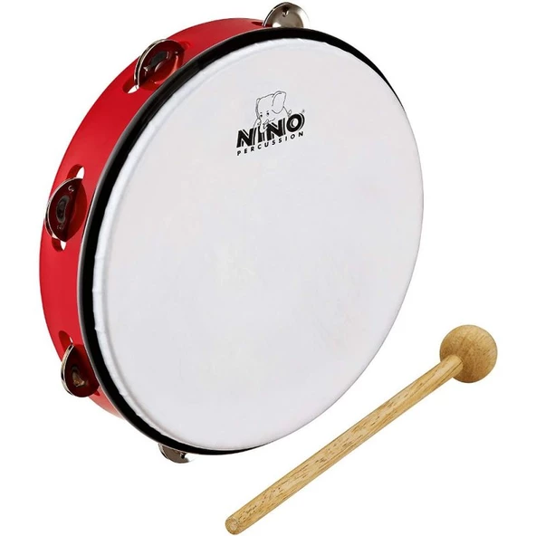 Nino NINO24R Abs Tambourine 10\'\' Jingle Drum ürün görseli 1
