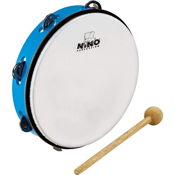 Nino NINO24SB Abs 10\'\' Tambourine Jingle Drum ürün görseli 1