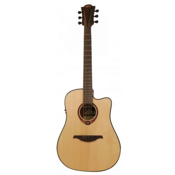 LAG GLA T88DCE / Tramontane Dreadnought Akustik Gitar - Resim 2