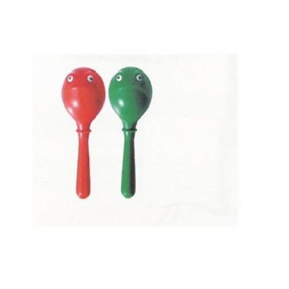 FOCUS FC271 Kırmızı Plastik Marakas (Çift) - Resim 2