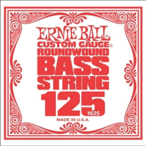 ERNIEBALL P01625 .125 ROUNDWOUND BASS - Resim 2