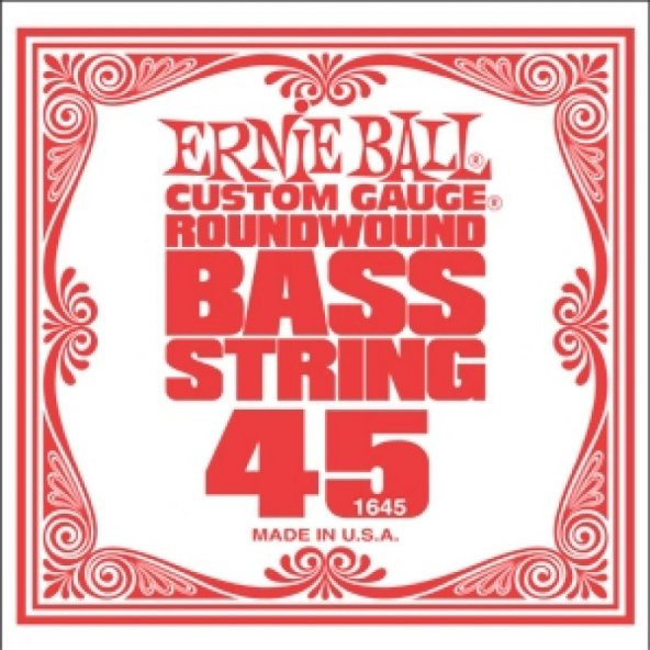 ERNIEBALL P01645 .045 ROUNDWOUND BASS