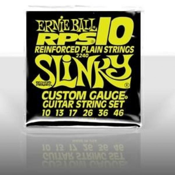 Ernie Ball P02240 (RPS-10) Slinky Nickel 0-46 Elektro Gitar Teli