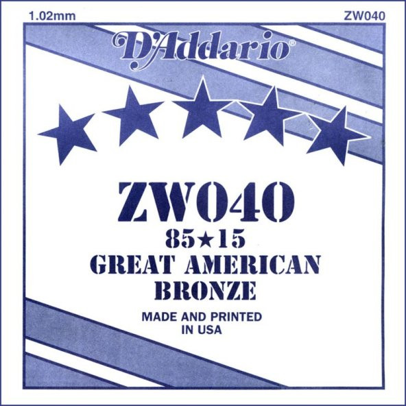 DADDARIO ZW040 - 1