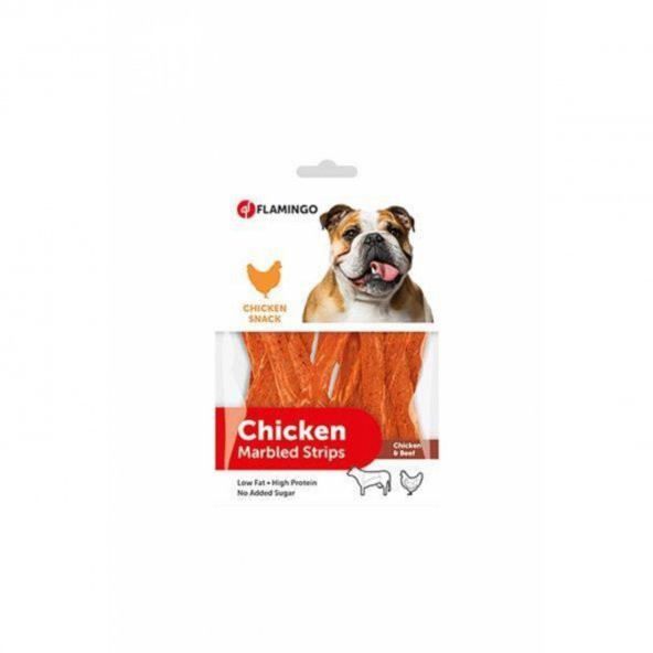 Chicken Marblrd Strips Tavuk ve Biftekli Köpek Ödülü 85 gr