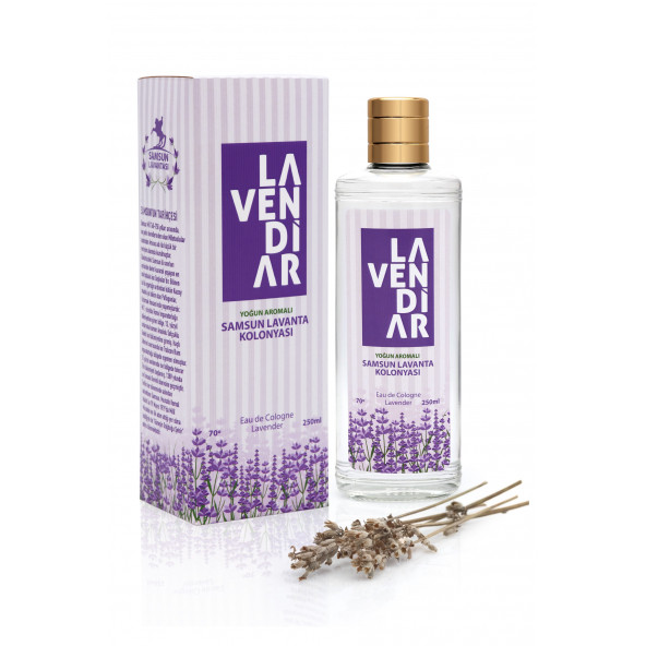 Lavendiar Yoğun Aromalı Samsun Lavanta Kolonyası 250 Ml