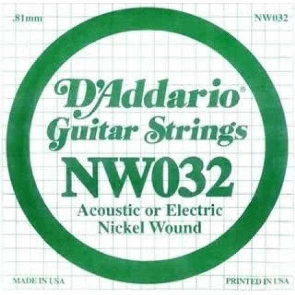 DADDARIO NW032 - 1