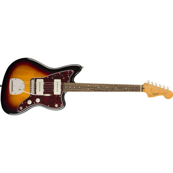 Squier Classic Vibe 60s Jazzmaster Laurel Klavye 3-Color Sunburst Elektro Gitar