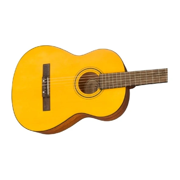 Fender ESC80 Educational Ceviz Klavye 3/4 Klasik Gitar - Resim 4