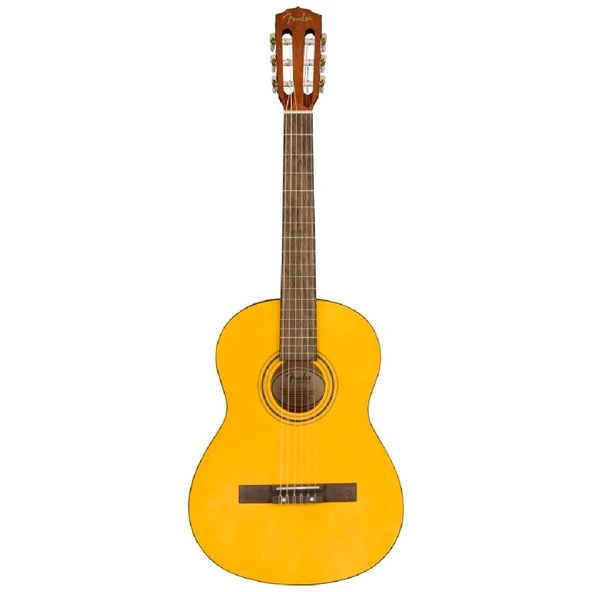 Fender ESC80 Educational Ceviz Klavye 3/4 Klasik Gitar - Resim 2