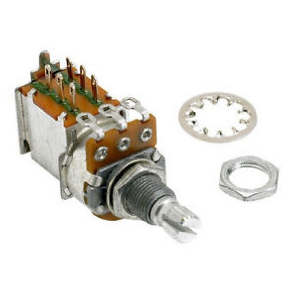 Fender 250K Push/Pull Split Shaft Potentiometer Yedek Parça
