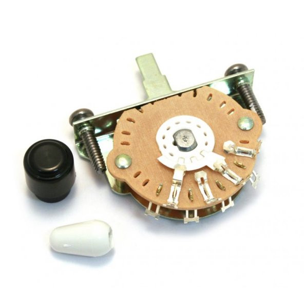Fender 3-Position Vintage-Style Stratocaster/Telecaster Pickup Selector Switch Yedek Parça