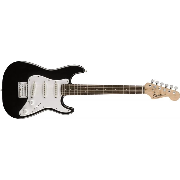 Squier Mini Stratocaster Laurel Klavye Black Elektro Gitar