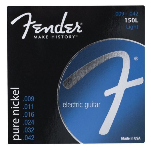 Fender Original 150 Pure Nickel Wound Ball End 150L .009-.042 Elektro Gitar Teli