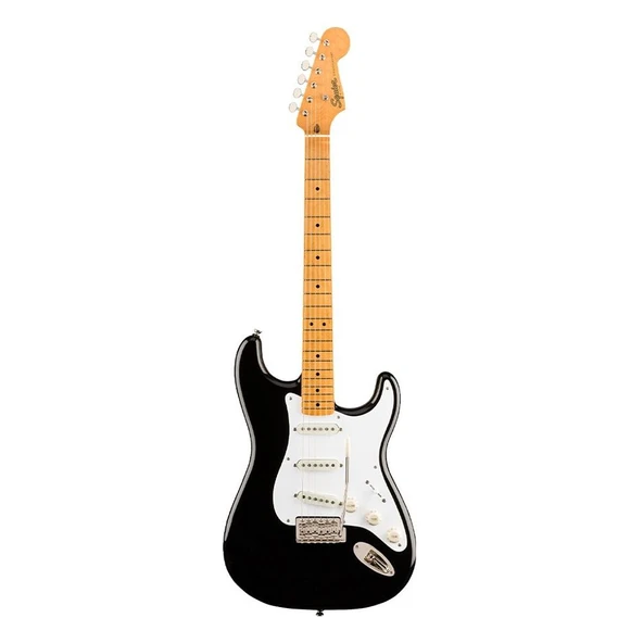 Squier Classic Vibe 50s Stratocaster Akçaağaç Klavye Black Elektro Gitar - 2