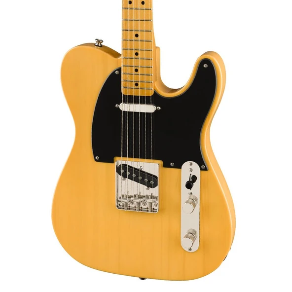Squier Classic Vibe 50s Telecaster Akçaağaç Klavye Butterscotch Blonde Elektro Gitar - Resim 4