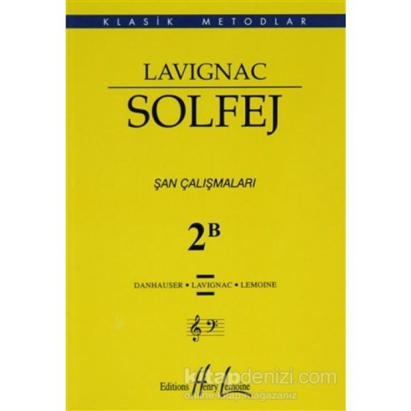 Lavignac Solfej 2B