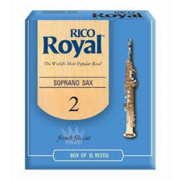 Rico Royal RIB1020 Soprano Sax Kamısı (Tekli) 2 No