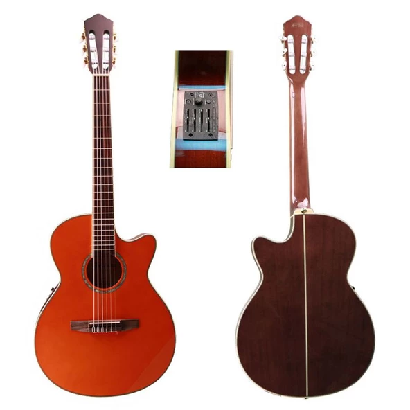 Pro Guitar   Elektro Klasik Gitar (Taşıma Çantası Hediyeli)